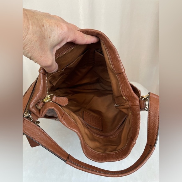 Coach Chicago Gallery brown leather Hobo crossbody Shoulder Bag excellent cond - Picture 15 of 16